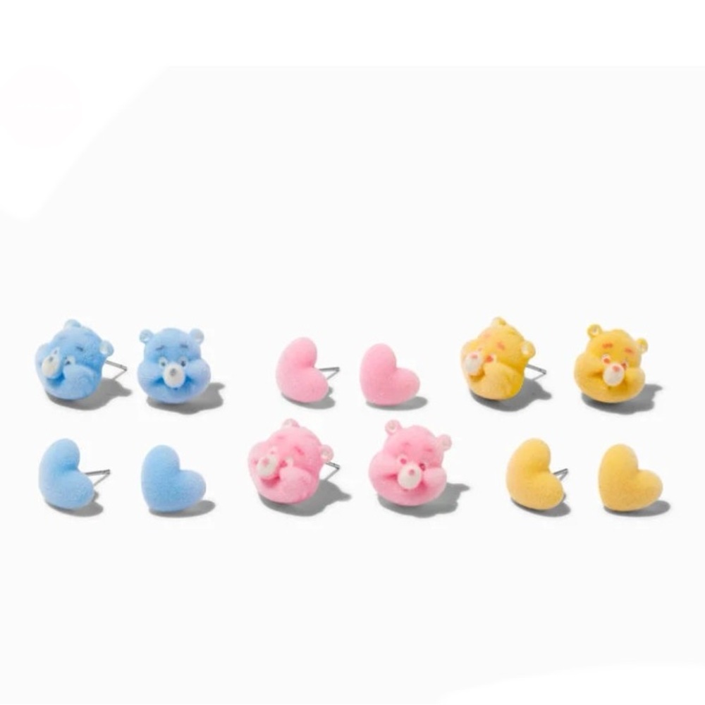 Care Bears™ Stud Earring Set - 6 Pack